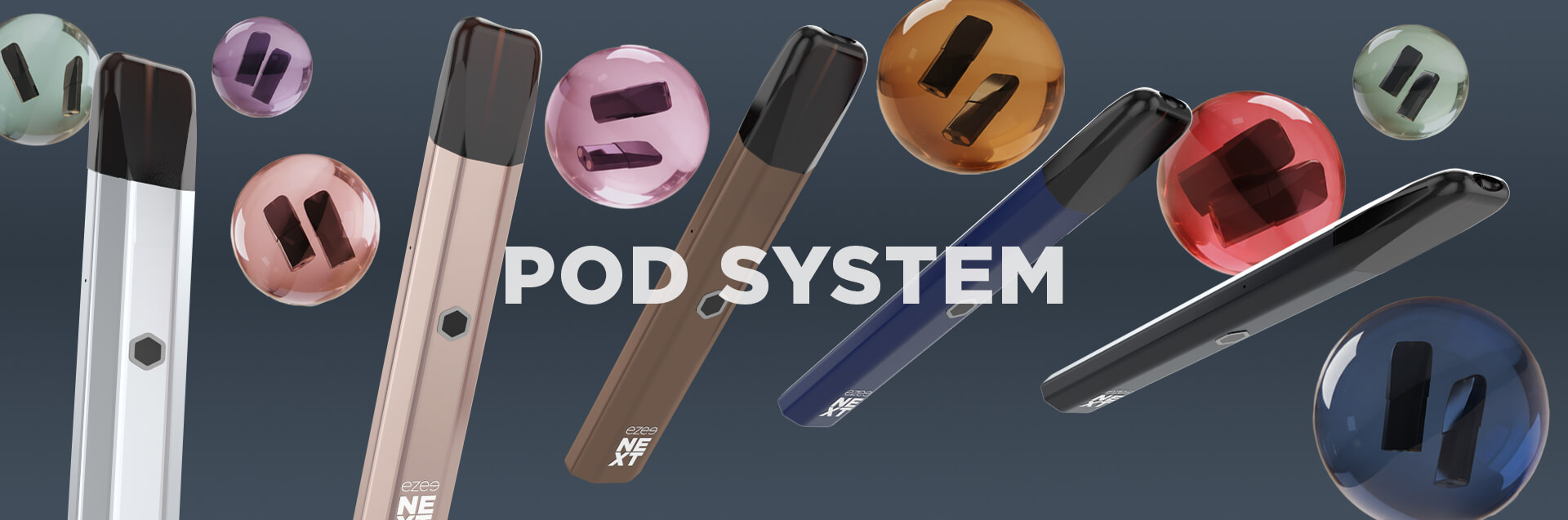 pod vape system uppladdningsbar e-cigarett