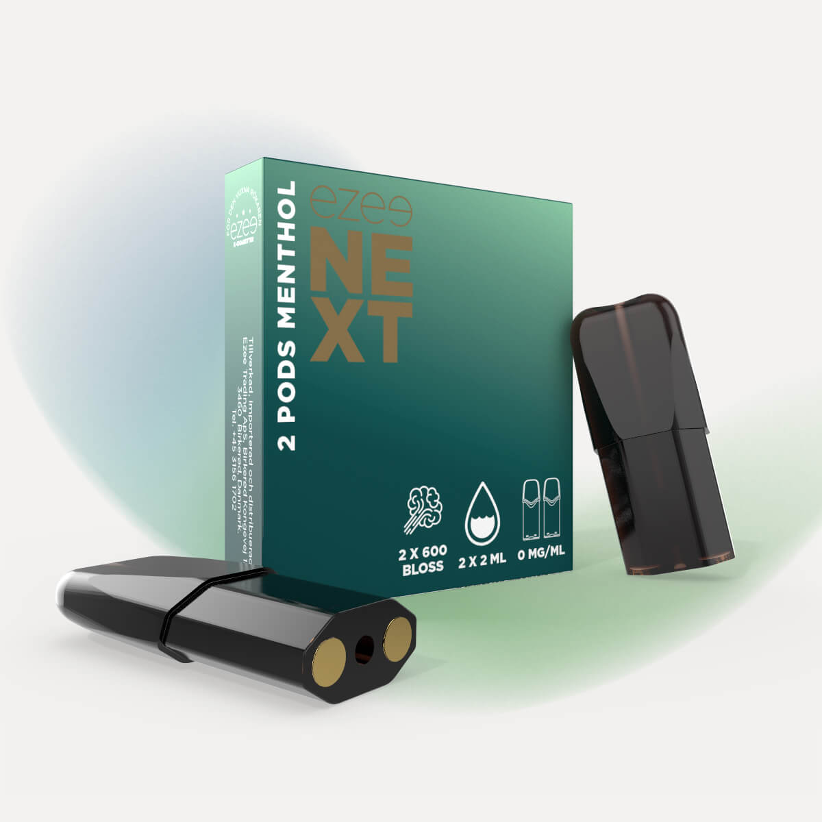 Ezee Pods Mentol nikotinfri 2 st.