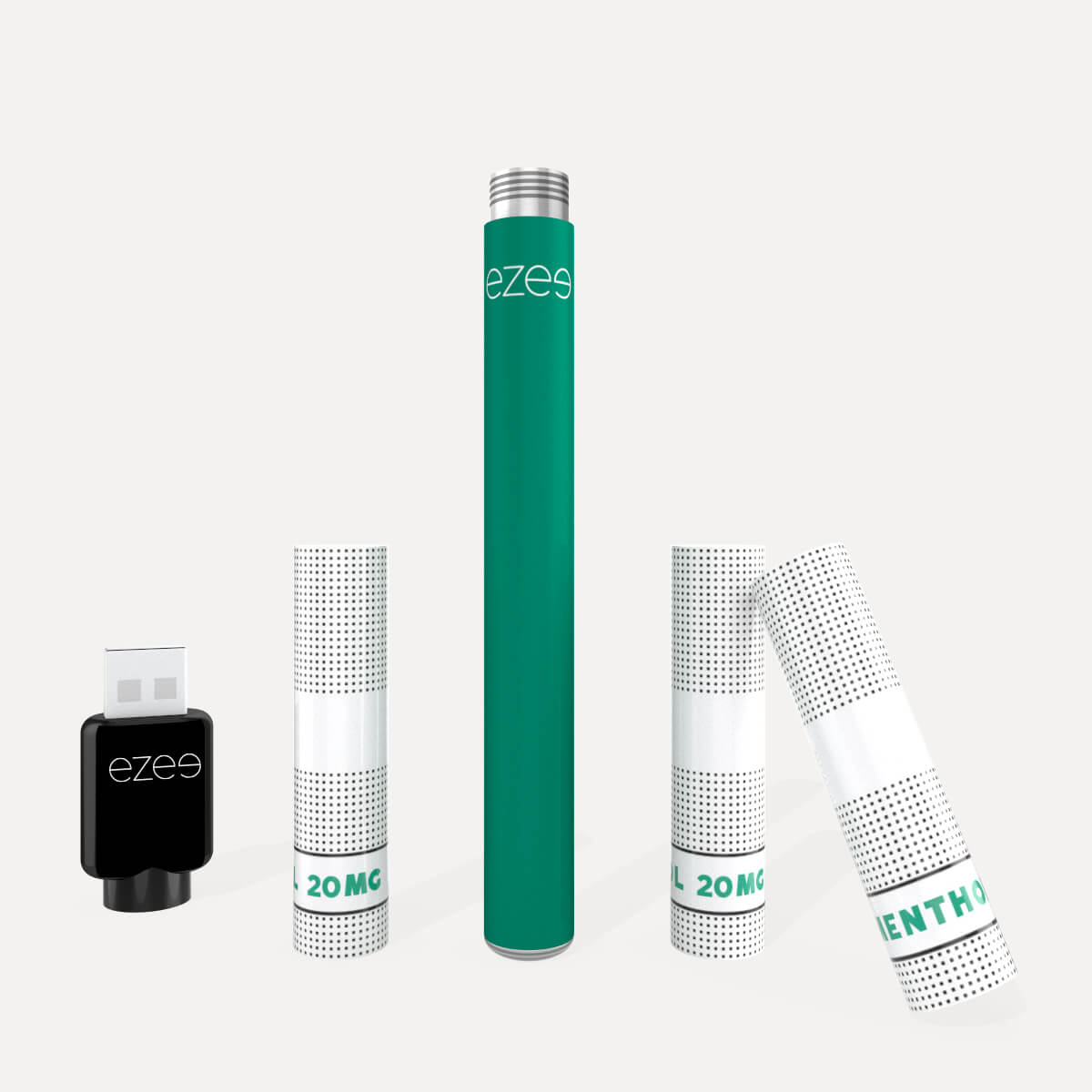 Ezee Cigalike e-cigg startpaket Grön - Mentol 20mg