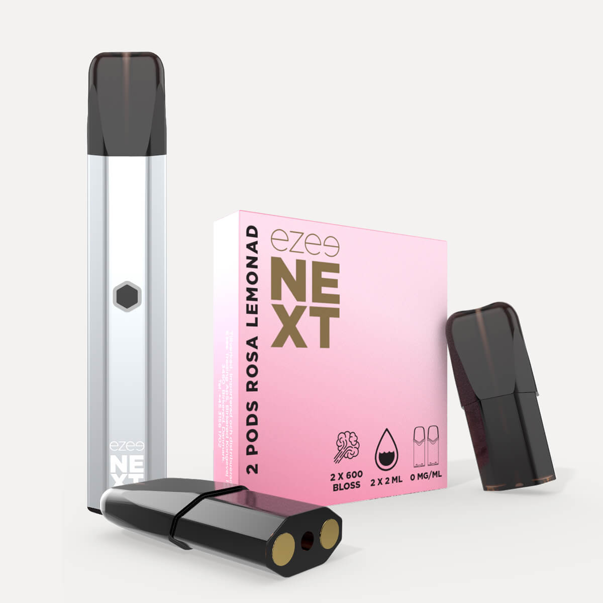 Ezee Next Pod Startkit Silver - Pink Lemonade 0mg