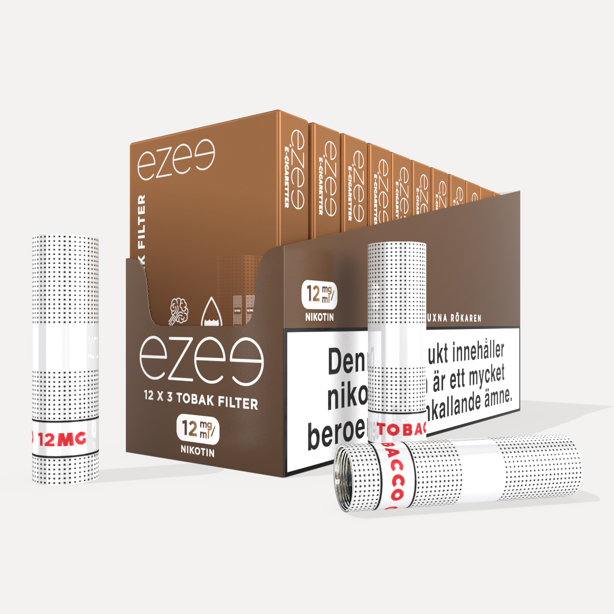 Ezee refill filter Tobak 12mg/ml 36 st.