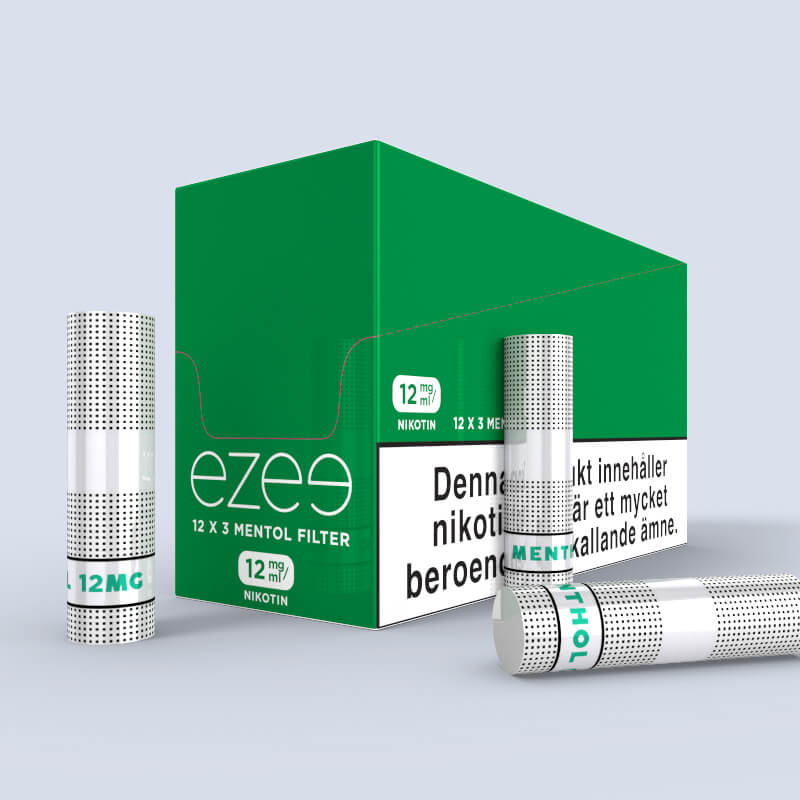Ezee refill filter Mentol 12mg/ml 36 st.
