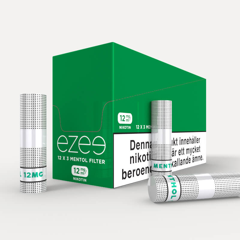 Ezee Filter Mentol 12mg/ml Nikotin 36 st