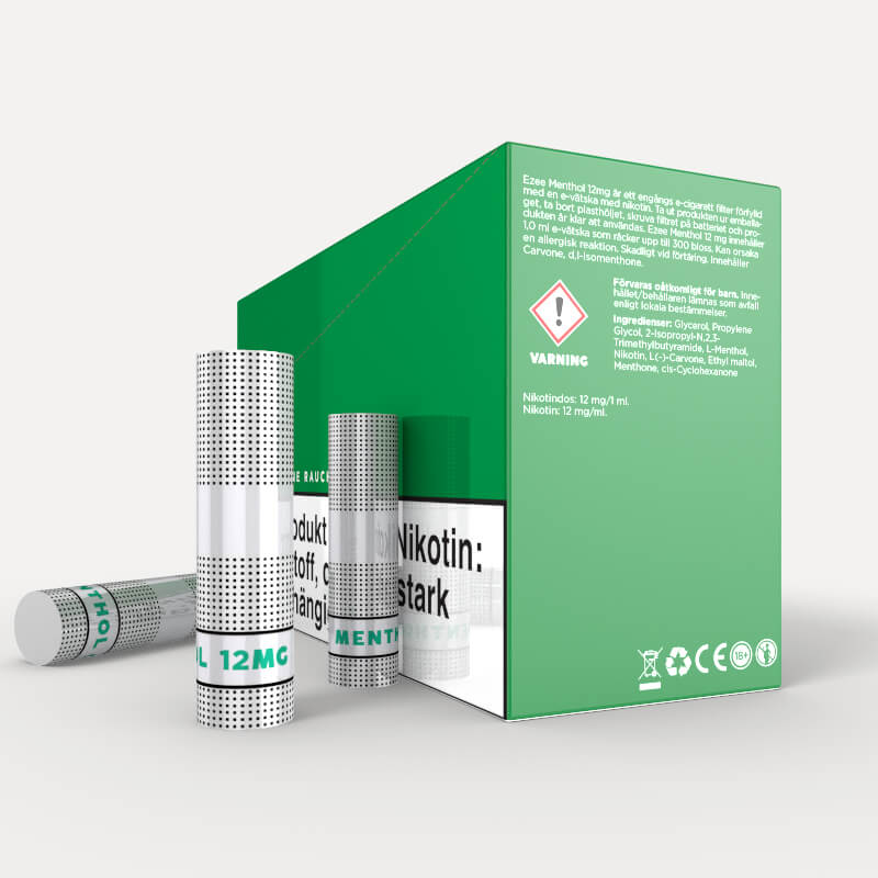 Ezee Filter Mentol 12mg/ml Nikotin 36 st