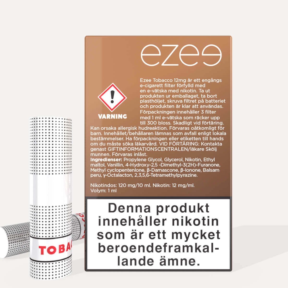 Ezee laddningsbar vape startkit Grön - Tobak 12mg