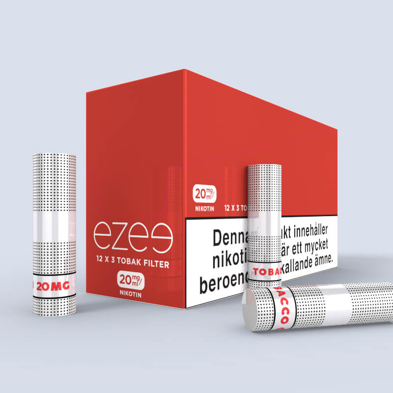 Ezee refill filter Tobak 20mg/ml 36 st.