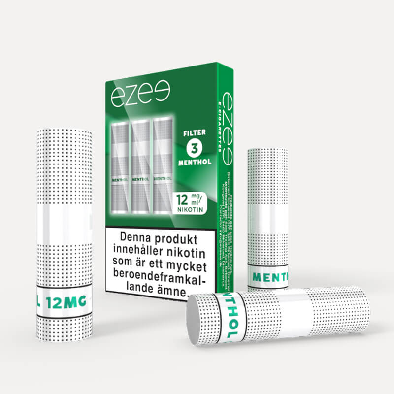 Ezee refill filter Mentol 12mg/ml 3 st.