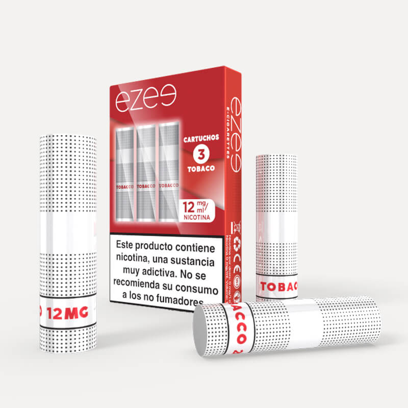 Ezee E-cigarett Filter Tobak 12mg - nikotin