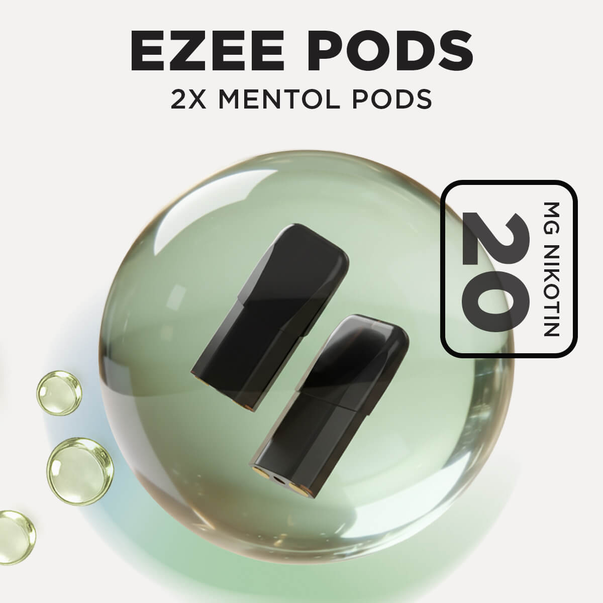 Ezee Engångs Pod Mentol 20 mg/ml Nikotin 2 st.