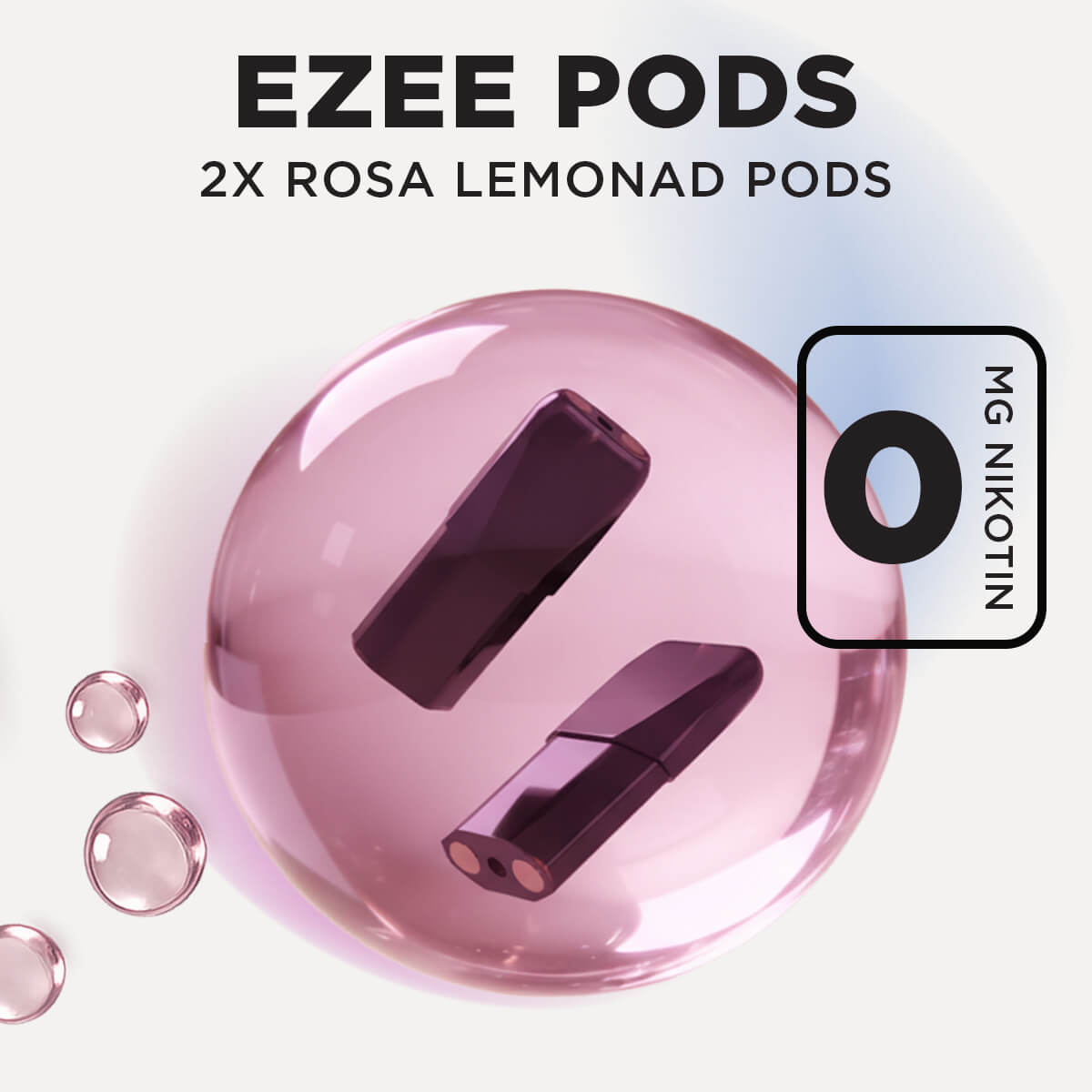 Ezee Engångs Pod Pink Lemonade Nikotinfri 2 st.