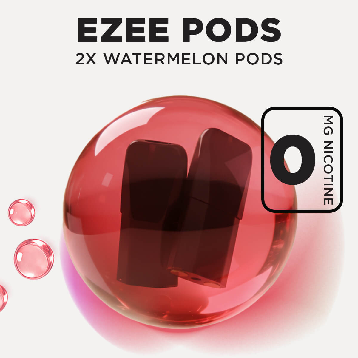 Ezee Engångs Pod Vattenmelon Ice Nikotinfri 2 st.