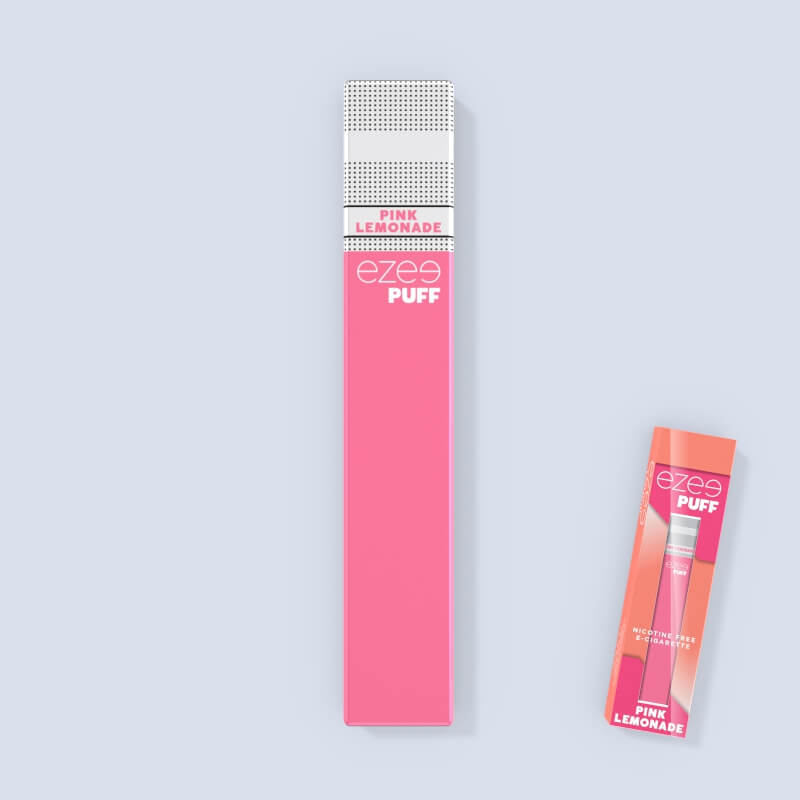 engångs vape e-cigarett ezee puff pink lemonade 300 puffar nikotinfria