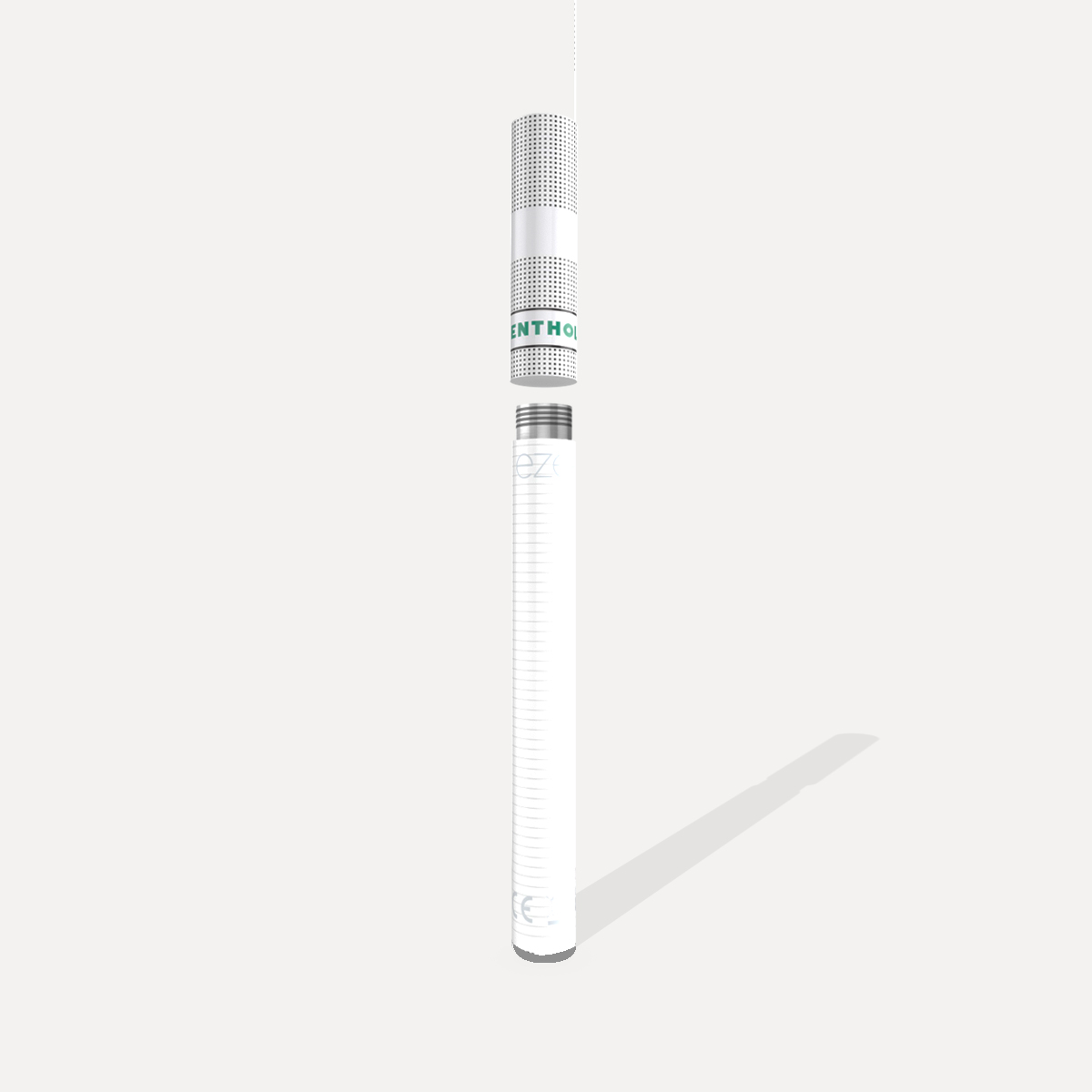 Ezee Laddningsbart vape klassiskt cigarettformat Vit