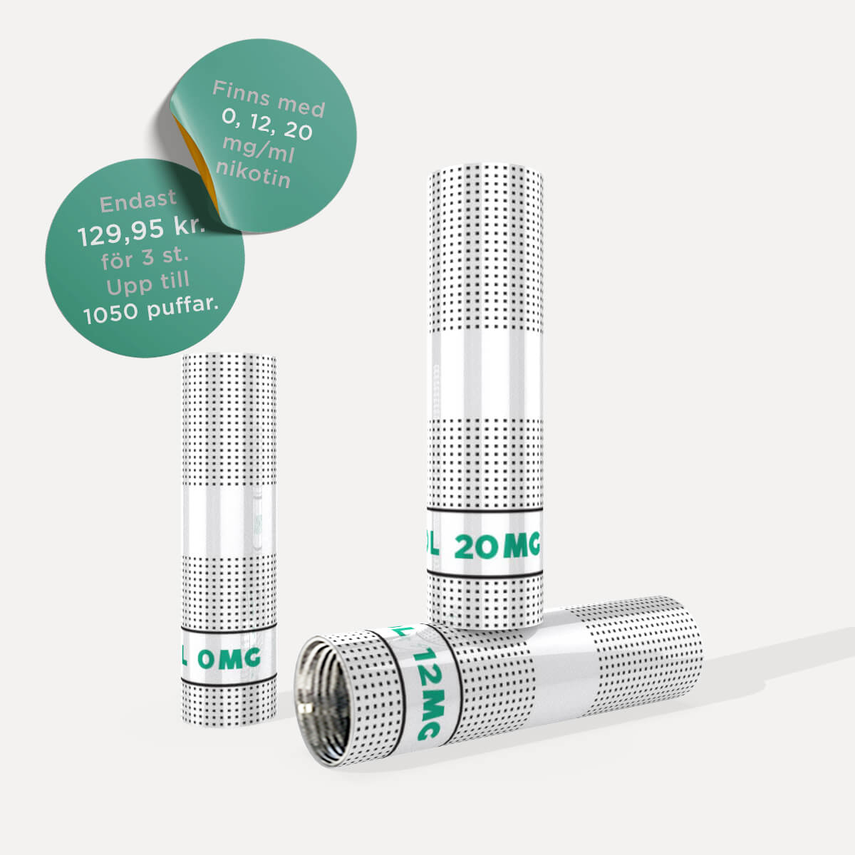 Engångs mentol filter vape e-cigg ser ut som en cigaret nikotin