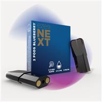 Ezee Next refiller för Puff Bar kit Blåbär 0 mg 2 st.