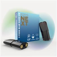 Ezee Next refiller för Puff Bar kit Blue Razz Ice 0 mg 2 st.