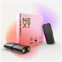Ezee Next refiller för Puff Bar kit Persika Ice 0 mg 2 st.