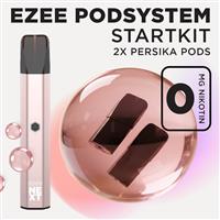 Ezee Next Pod Startkit Beige - Persika Ice 0mg