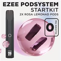 Ezee Next Pod Startkit Svart - Pink Lemonade 0mg
