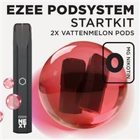 Ezee Next Pod Startkit Svart - Vattenmelon Ice 0mg