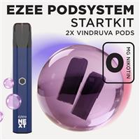 Ezee Next Pod Startkit Blå - Druva Ice 0mg