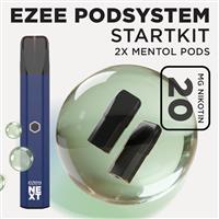 Ezee Next Pod Startkit Blå - Mentol 20mg