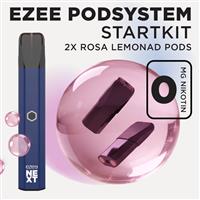 Ezee Next Pod Startkit Blå - Pink Lemonade 0mg