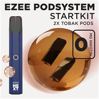Ezee Next Pod Startkit Blå - Tobak 0mg