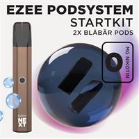 Ezee Next Pod Startkit Brun - Blåbär 0mg