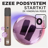 Ezee Next Pod Startkit Brun - Druva Ice 0mg