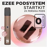 Ezee Next Pod Startkit Brun - Persika Ice 0mg