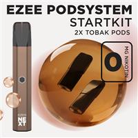 Ezee Next Pod Startkit Brun - Tobak 0mg