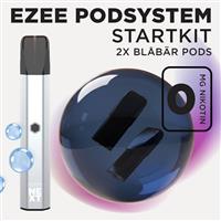 Ezee Next Pod Startkit Silver - Blåbär 0mg