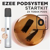 Ezee Next Pod Startkit Silver - Tobak 0mg