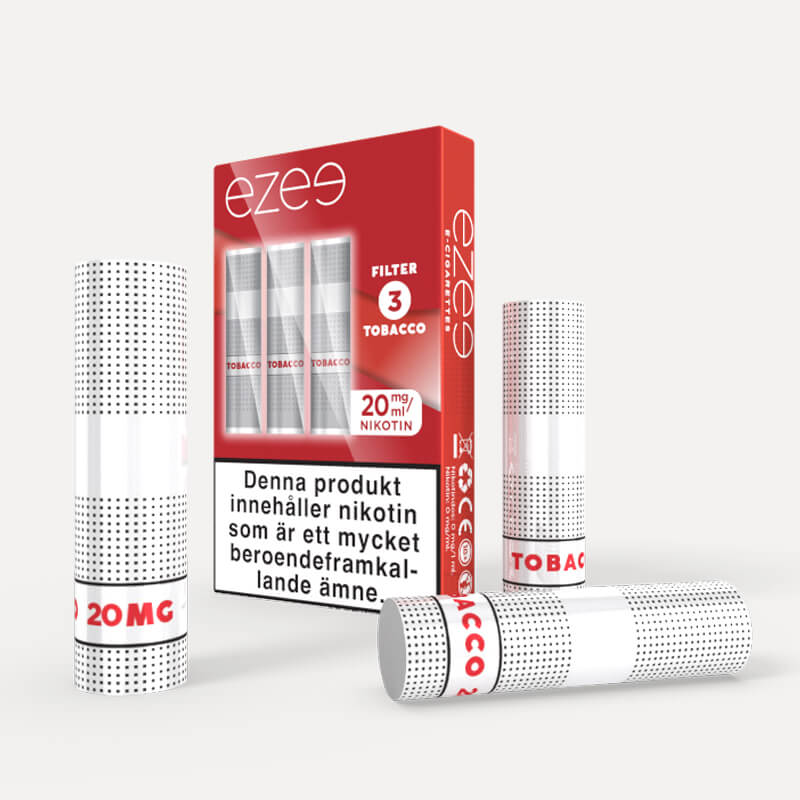 Ezee Filter Tobak 20mg/ml Nikotin 3 st